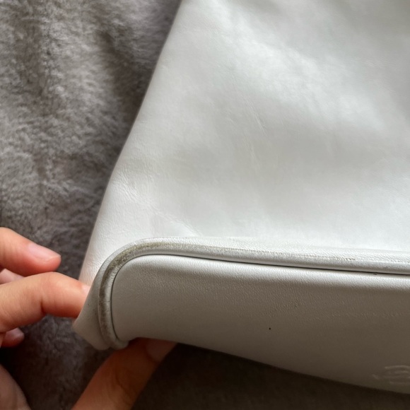 Paloma Picasso White Shoulder Purse - Picture 10 of 16